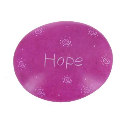 Hope Large Oval Soapstone Pebble